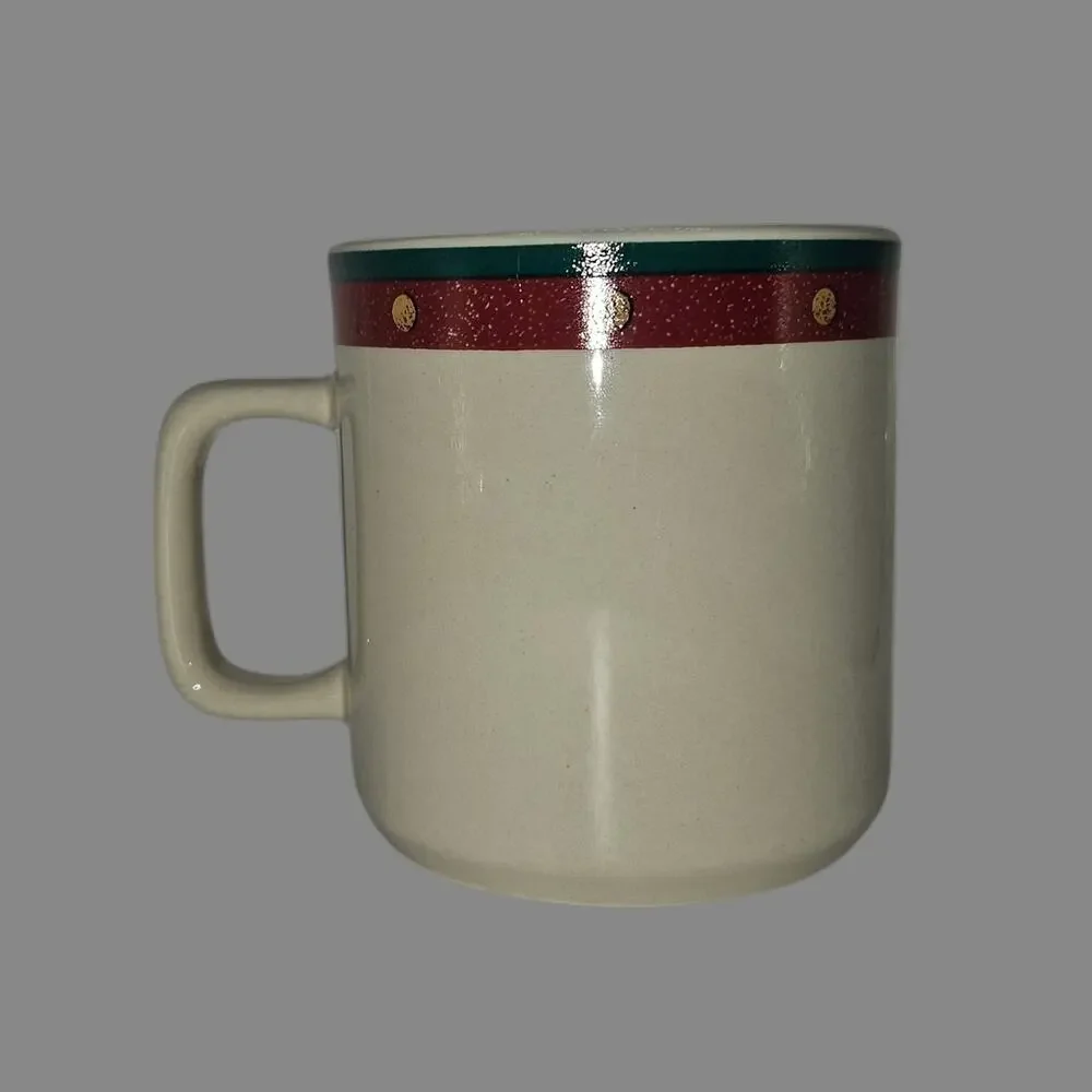 Royal Seasons Snowman Stoneware Mug Set of 4 Christmas Winter Holiday Cups